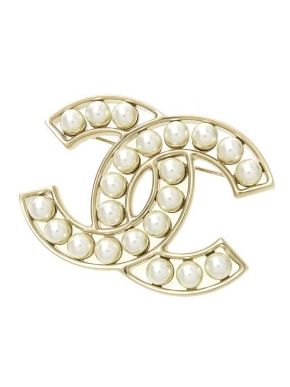 Chanel Brooch Gold